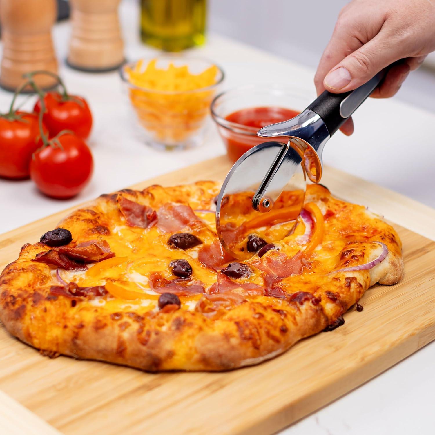 imageOld Stone Pizza Kitchen Rectangular Pizza Stone for Oven and Grill 14x16InchPizza Making Kit