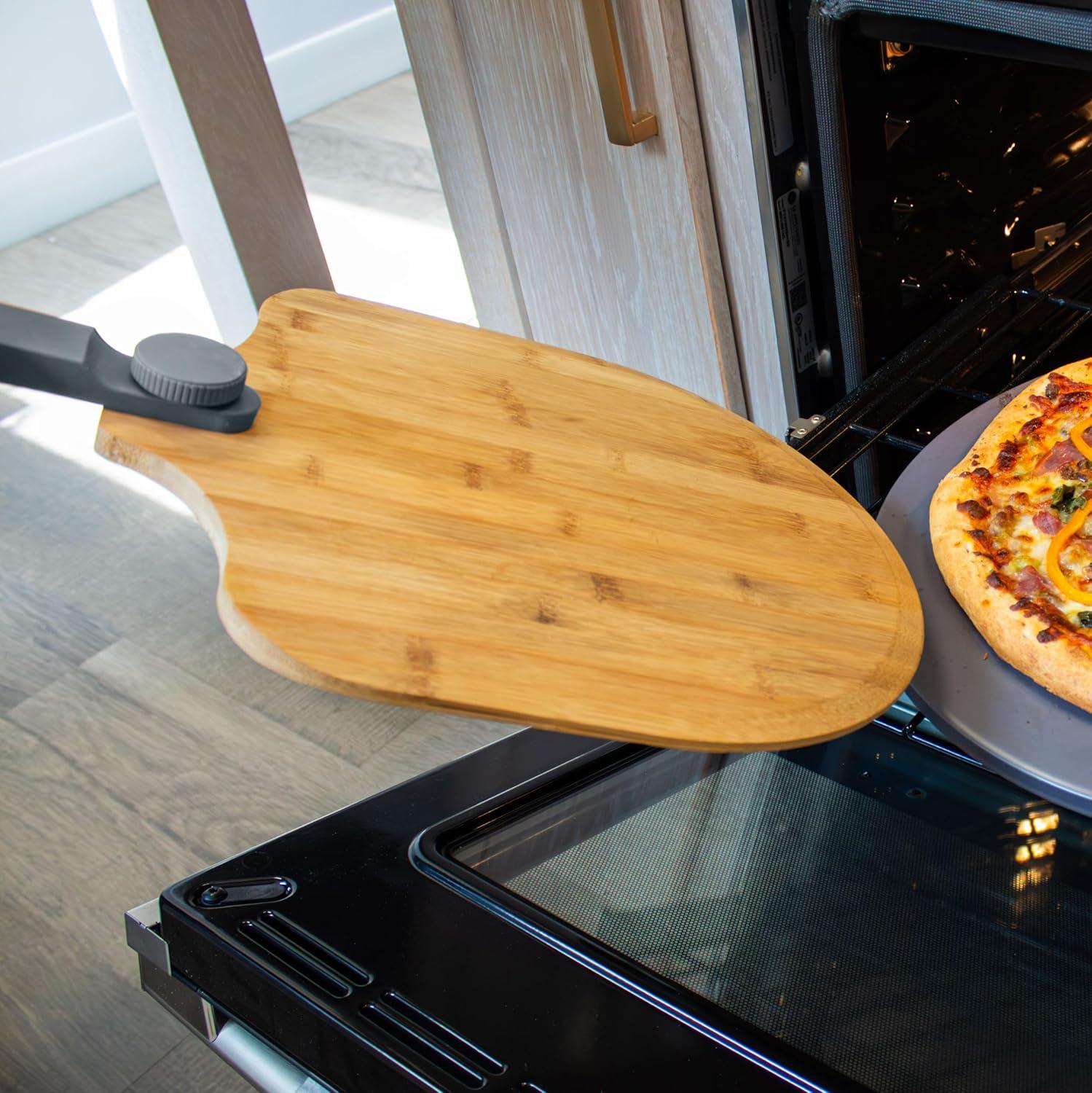 imageOld Stone Pizza Kitchen Rectangular Pizza Stone for Oven and Grill 14x16InchPizza Making Kit
