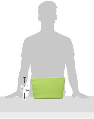 imageHoneyCanDo Medium Storage Bin Black SFT03072 BlackLime Green
