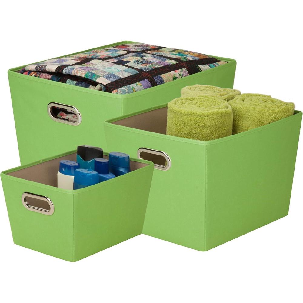 imageHoneyCanDo Turquoise Tote kitGreen