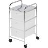 3-Drawer Office Cart