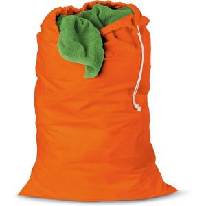 Honey-Can-Do LBG-02811 Mesh Laundry Bag with Drawstring, Ocean Blue, 25-inches L x 36-Inches H(Orange)