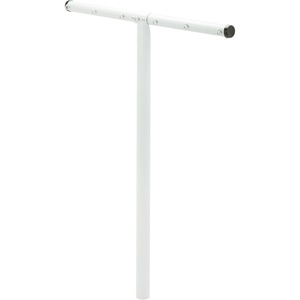 Honey-Can-Do 7-Line Outdoor Clothes Drying Pole – Weatherproof T-Post Clothesline for Backyard & Garden – Large Capacity Air Dryer for Sheets, Towels & Apparel