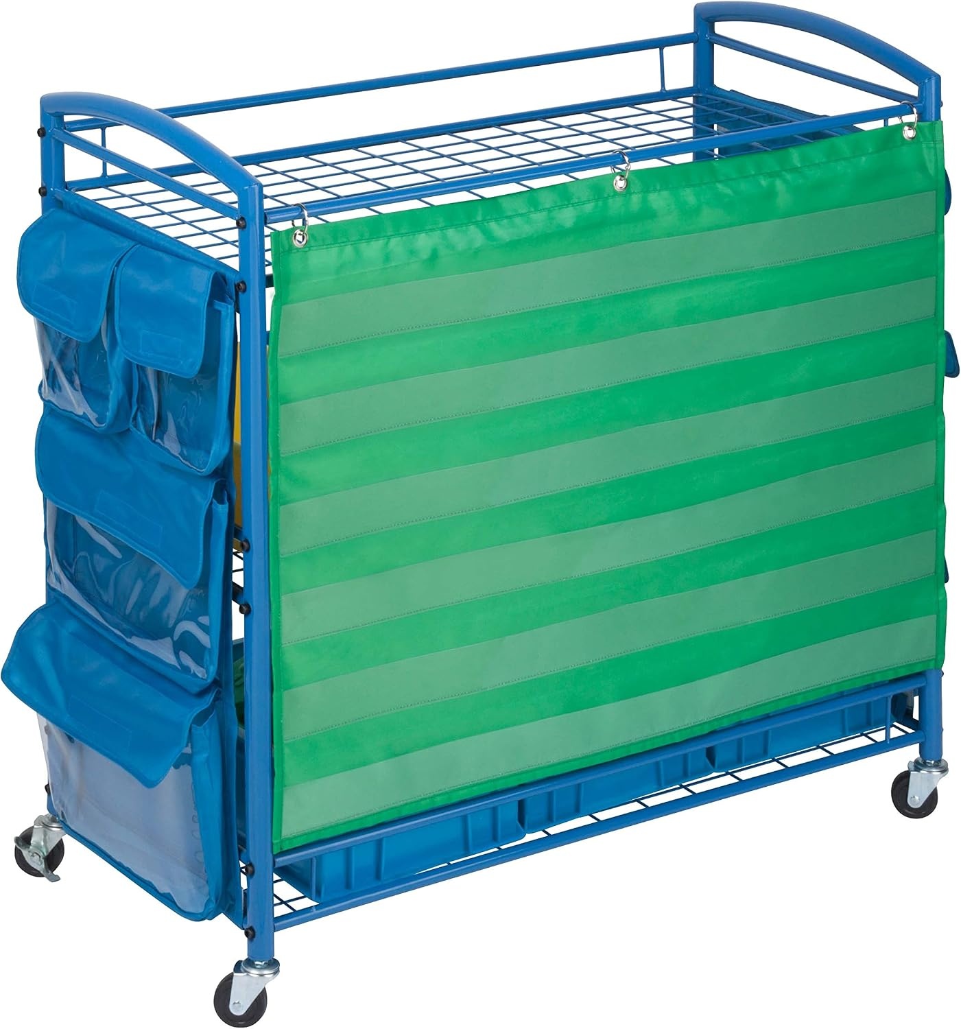 image:imageHoney Can Do 3Tier Rolling Teachers Activity Cart CRT03477 Blue