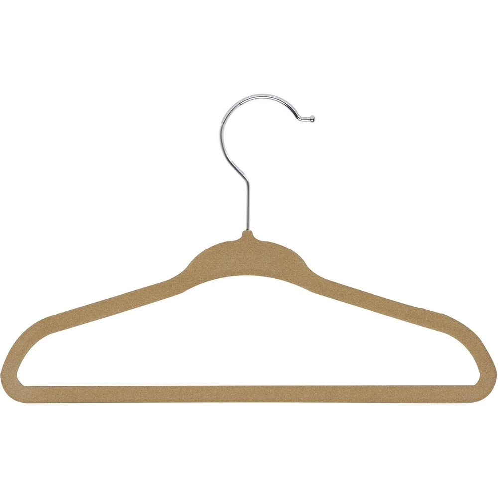 image:imageHoneyCanDo 60Pack Kids Velvet Touch Suit Hangers tan