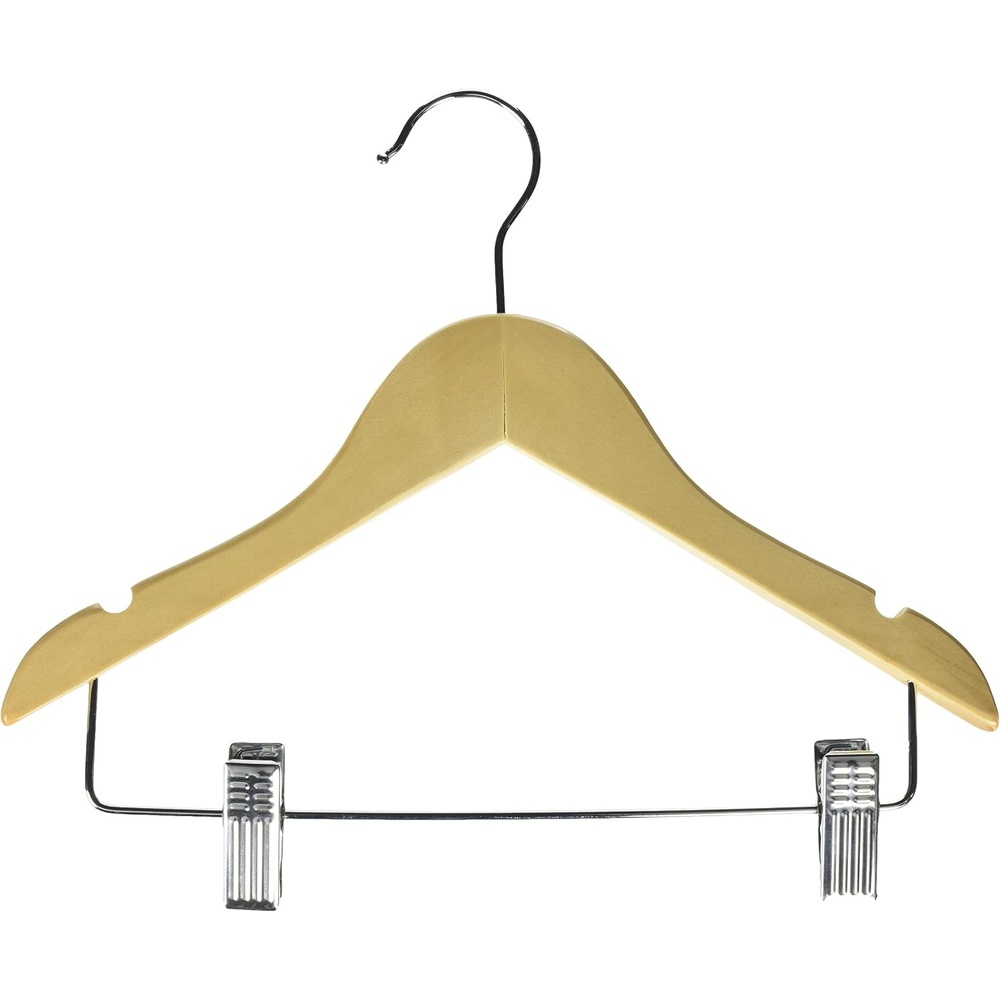 image:imageHoneyCanDo HNGT01225 Kids Basic Hanger with Clips 10 Pack