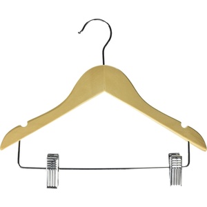 Honey-Can-Do HNGT01225 Kid’s Basic Hanger with Clips (10 Pack)
