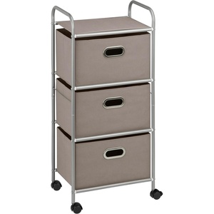 Honey-Can-Do 3 Drawer Rolling Cart – Gray CRT-06248 Grey 11.5 in L x 16.125 in W x 35.5 in H (29.2 cm L x 41 cm W x 90.2 cm H)(Gray)